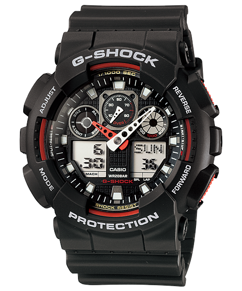 G-Shock GA-100 SERIES GA100-1A4