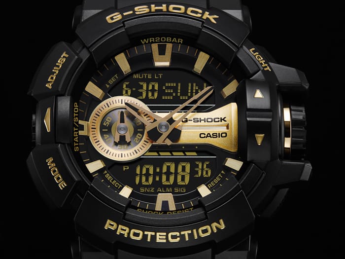 G-Shock GA-400 SERIES GA400GB-1A9