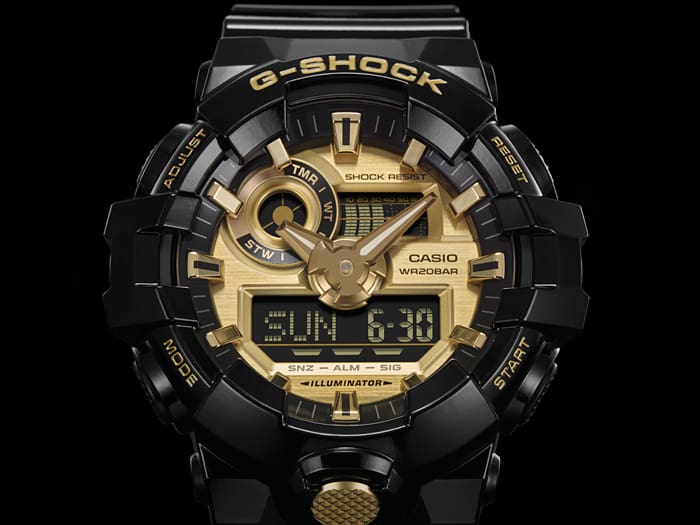 G-Shock GA-700 SERIES GA710GB-1A