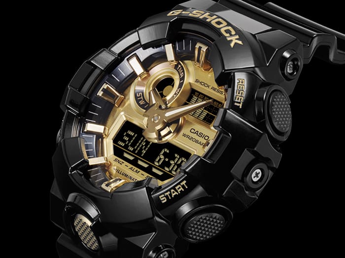 G-Shock GA-700 SERIES GA710GB-1A