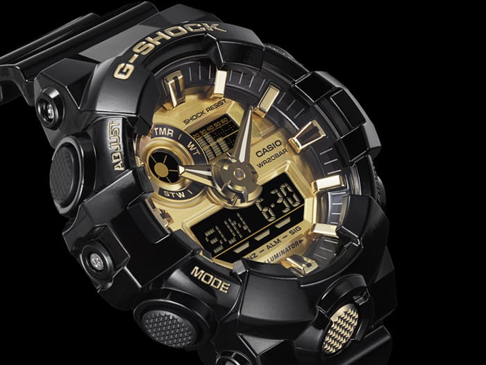 G-Shock GA-700 SERIES GA710GB-1A
