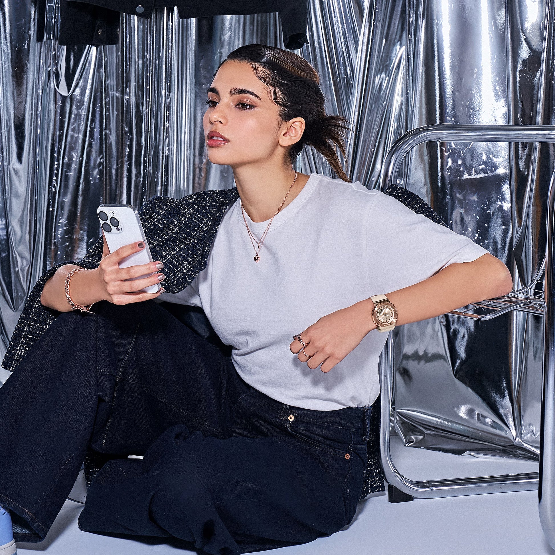 G-Shock WOMEN GMS2110PG-4A