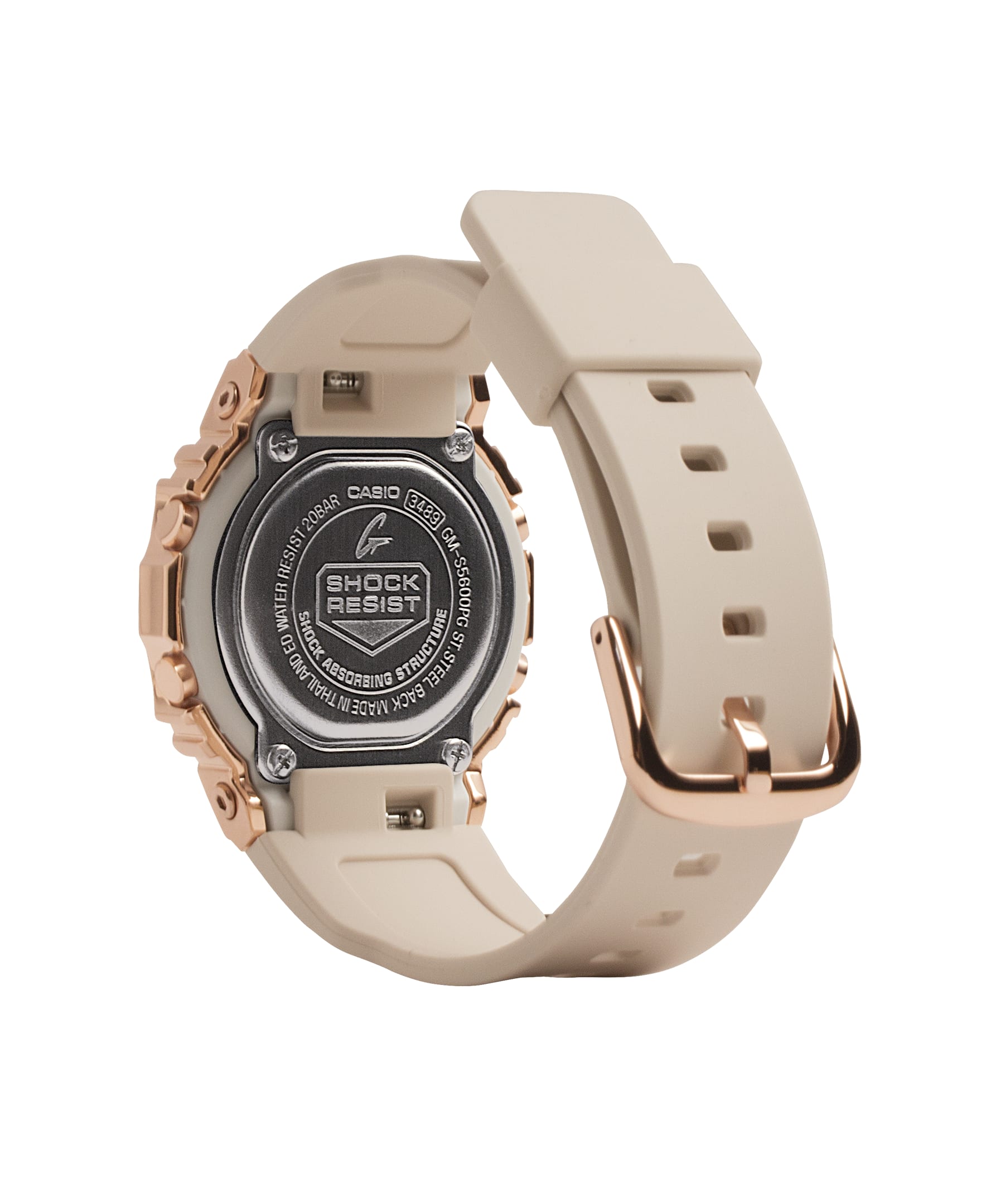 G-Shock Metal Covered Women Watch GMS5600PG-4