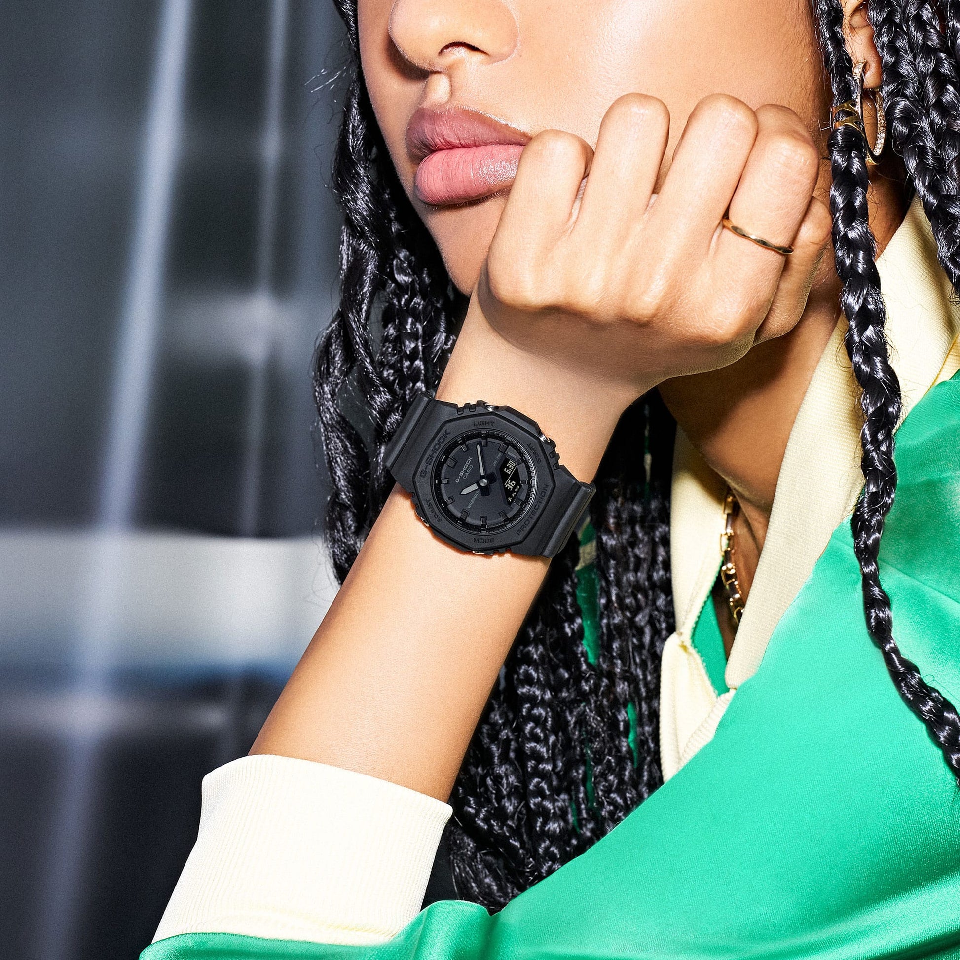 G-Shock WOMEN GMAP2100BB-1A