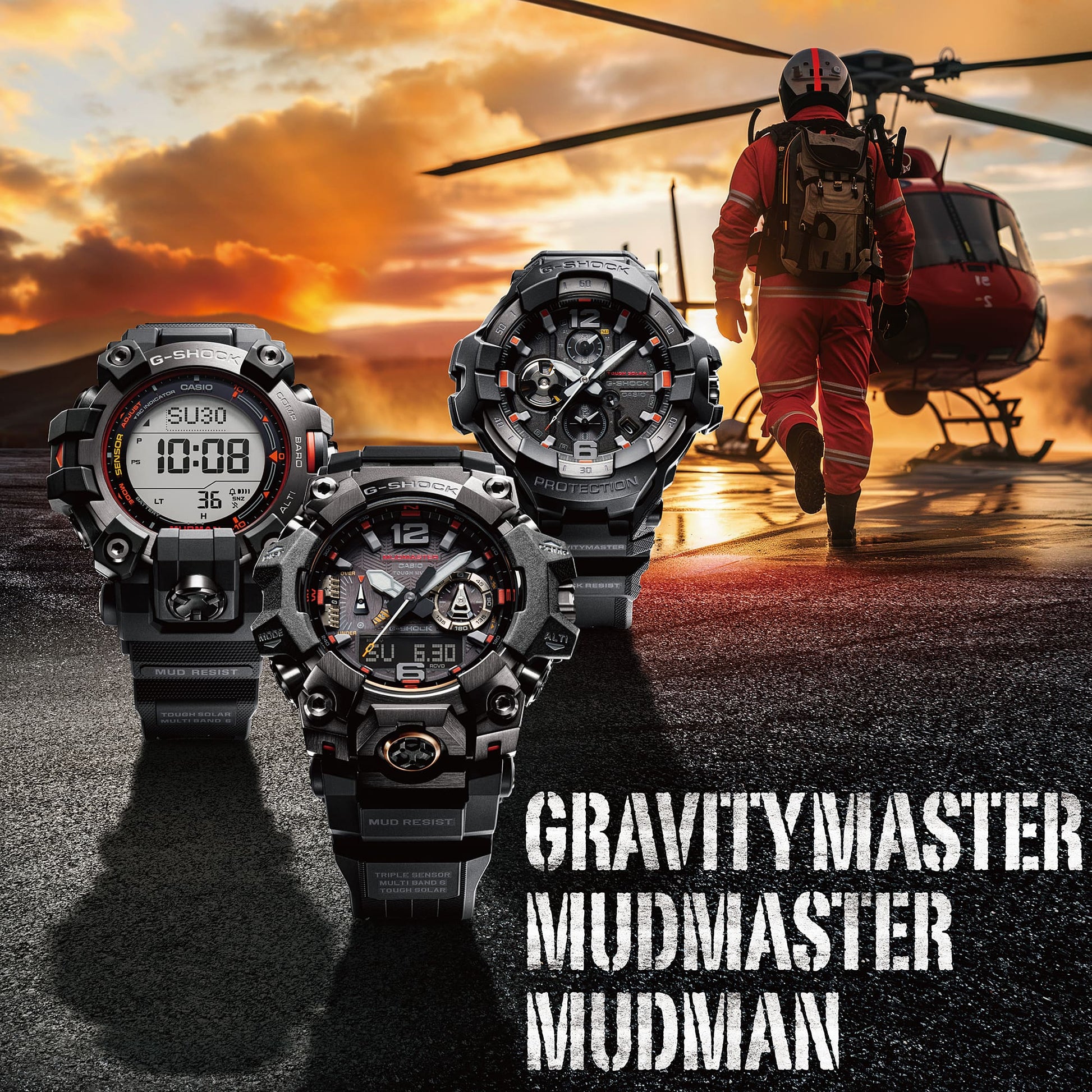 G-Shock GRAVITYMASTER GRB300EC-1A