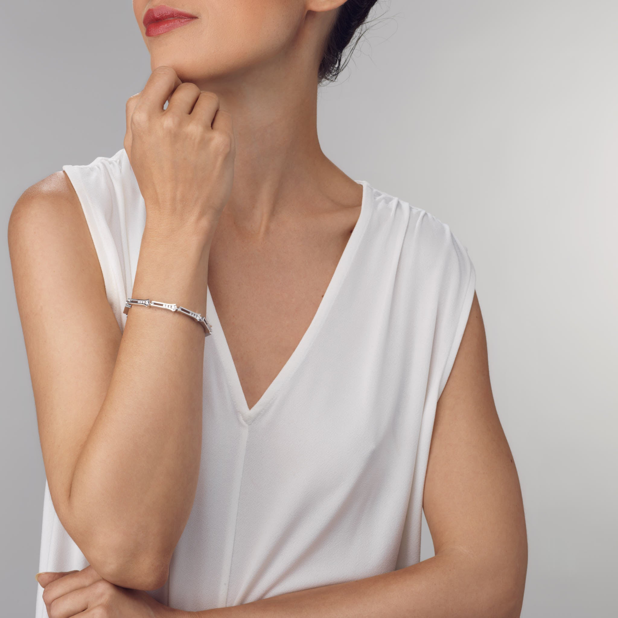 Venture Diamond Link Bracelet