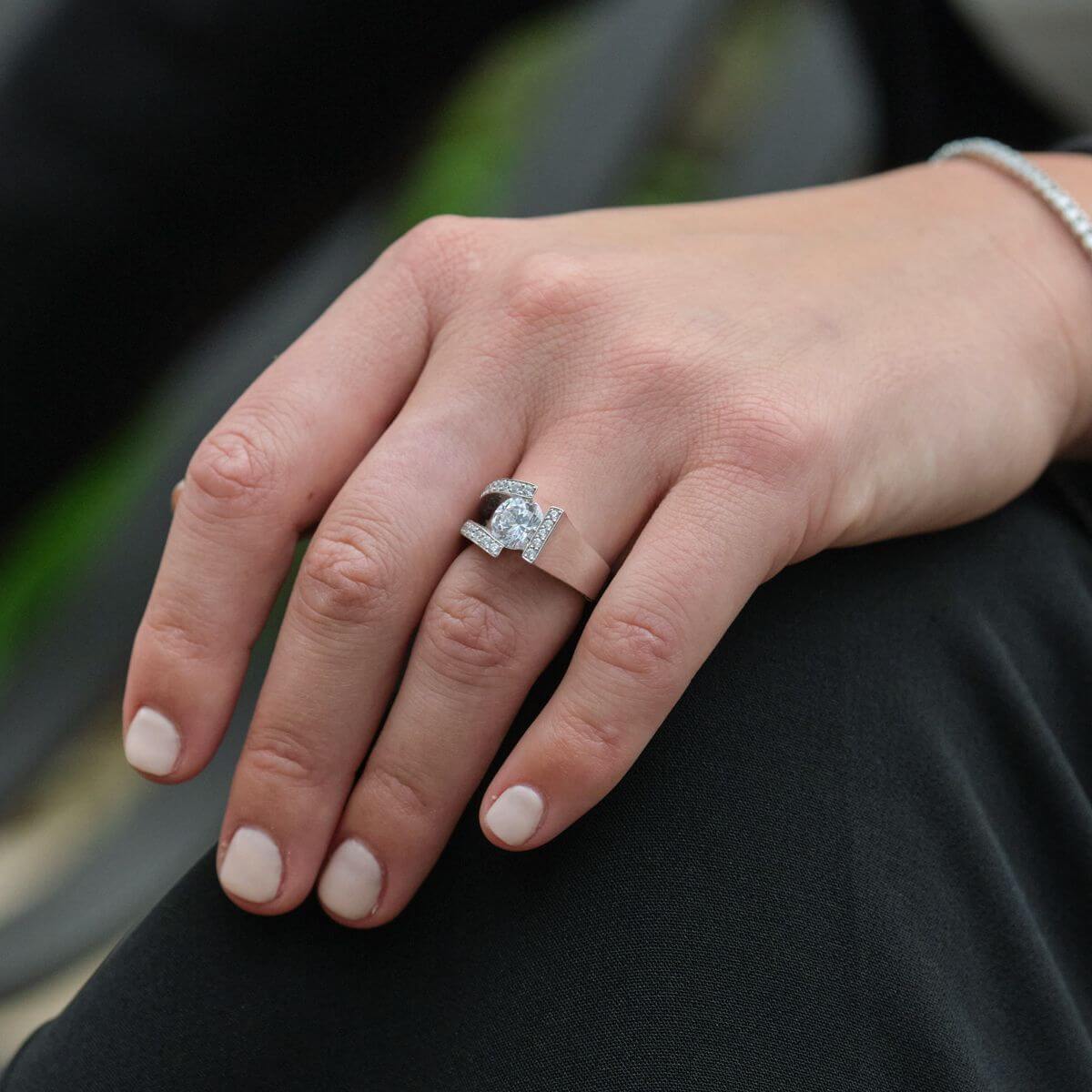 Elevate Yellow Gold Diamond Ring