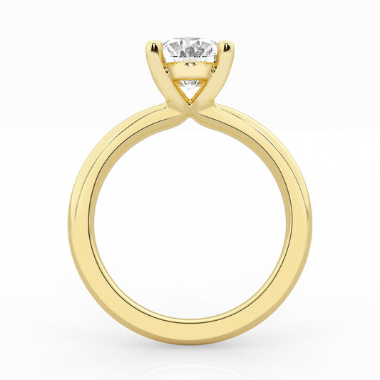 14K White Gold Solitaire Engagement Ring MR-LGD-JOR2197-GW3