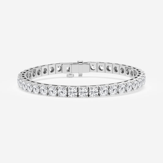 14K White Gold Tennis Bracelet MR-LGD-TXBR00843-GW3