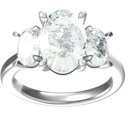 14K White Gold Ring MR-LGRVR06781O300GW77