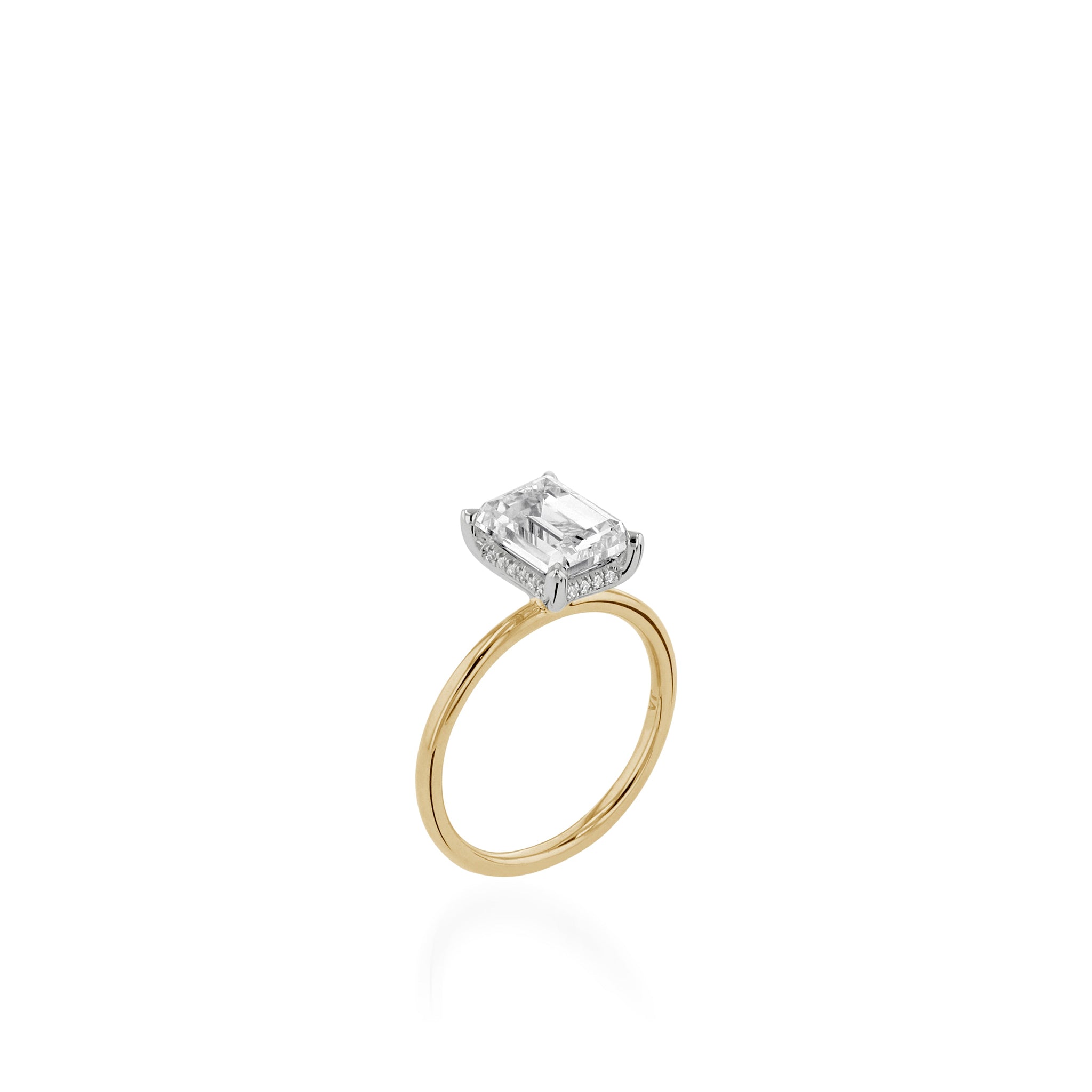Lisette White Gold Engagement Ring