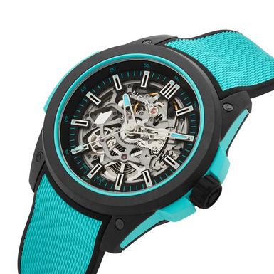 NORQAIN  Wild ONE Skeleton 42mm Carbon Fibre Automatic Watch N3000.07Q27.B07.R01