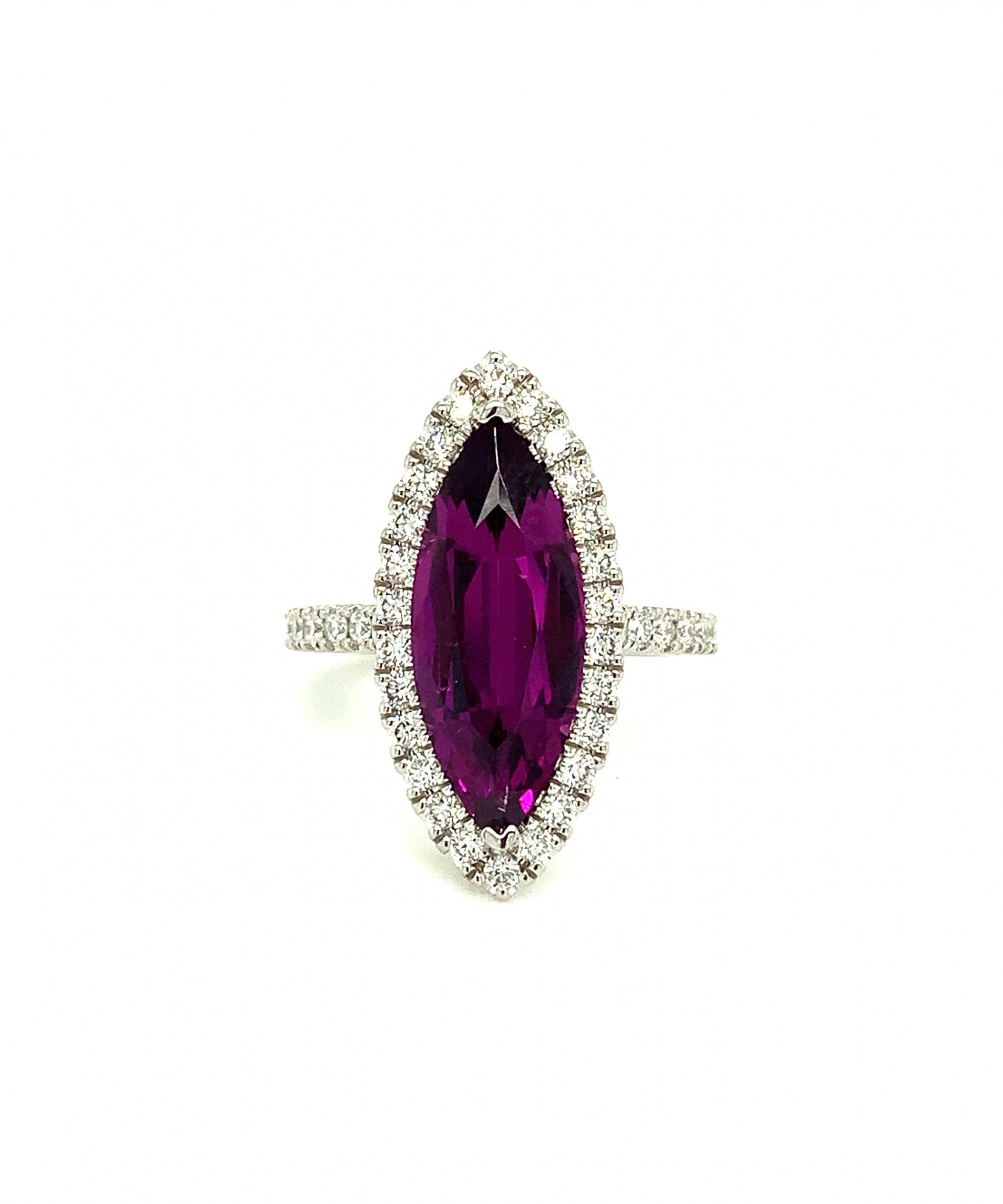 Mozambique Garnet Ring 62-JSA