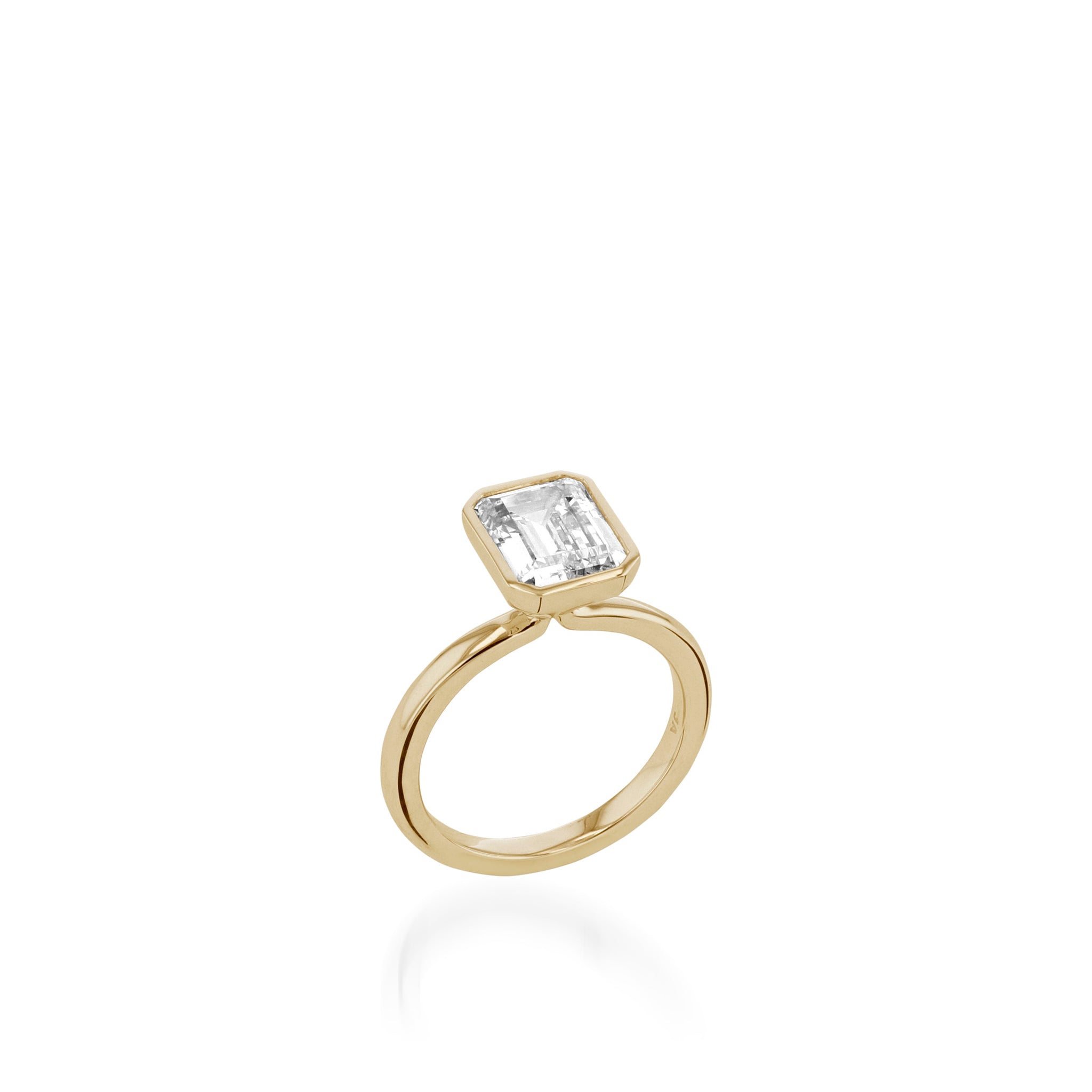 Mandy White Gold Engagement Ring