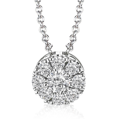 Pendant in Gold with Diamonds