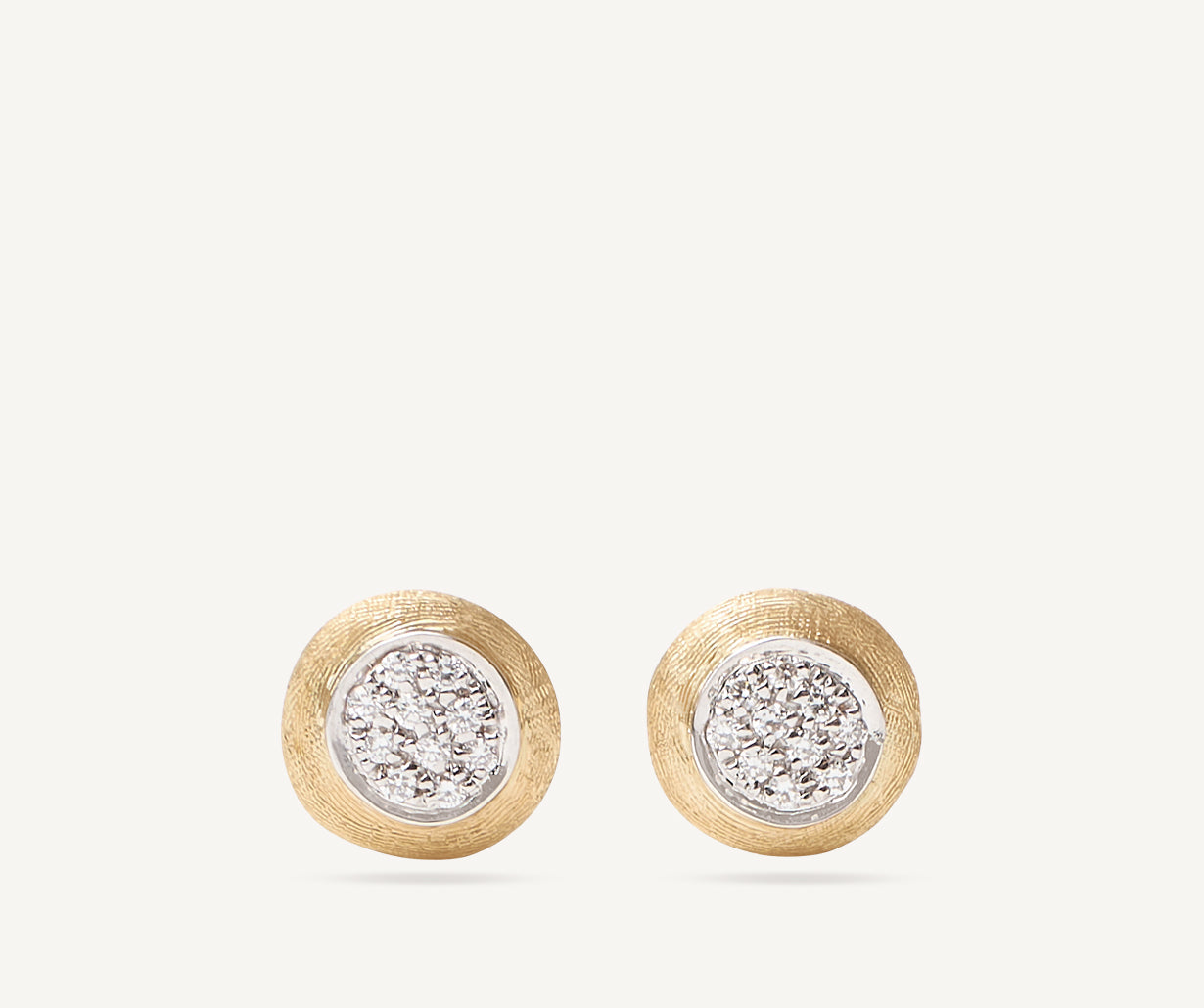 Diamond stud earrings