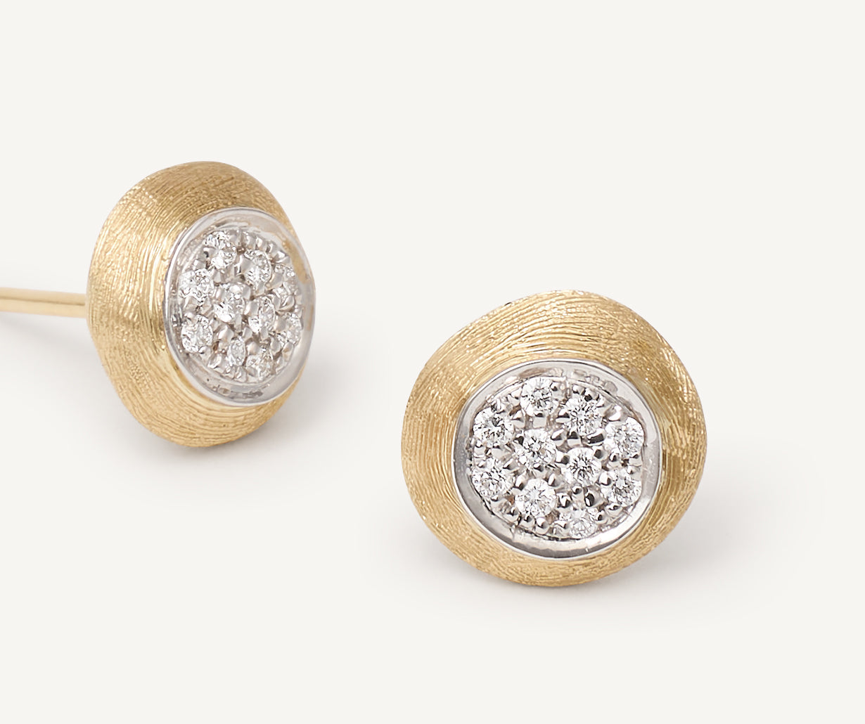 Diamond stud earrings