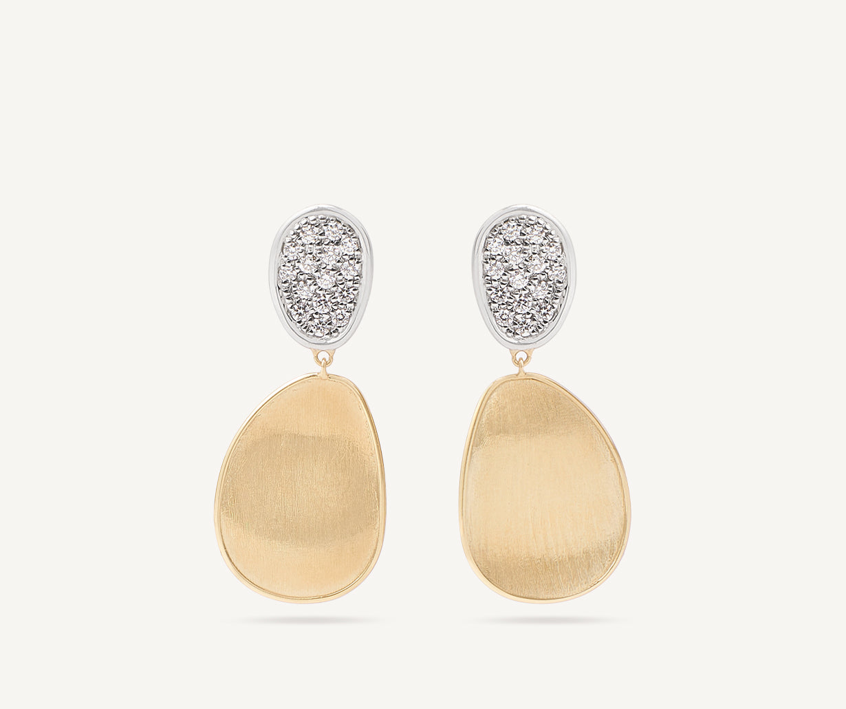 Diamond chandelier earrings, small