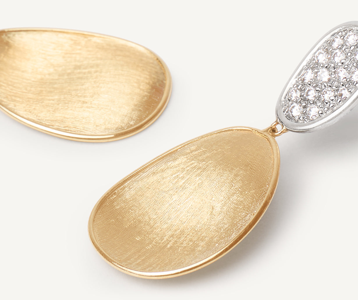 Diamond chandelier earrings, small