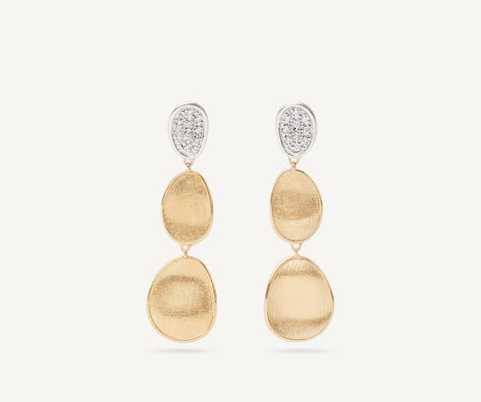 Diamond chandelier earrings, mini