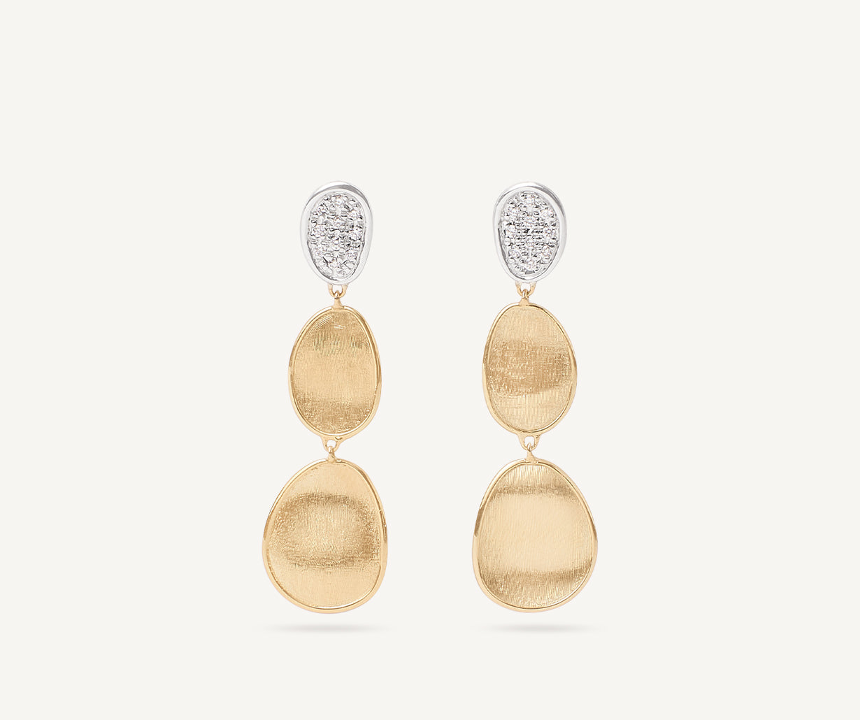 Diamond chandelier earrings, mini
