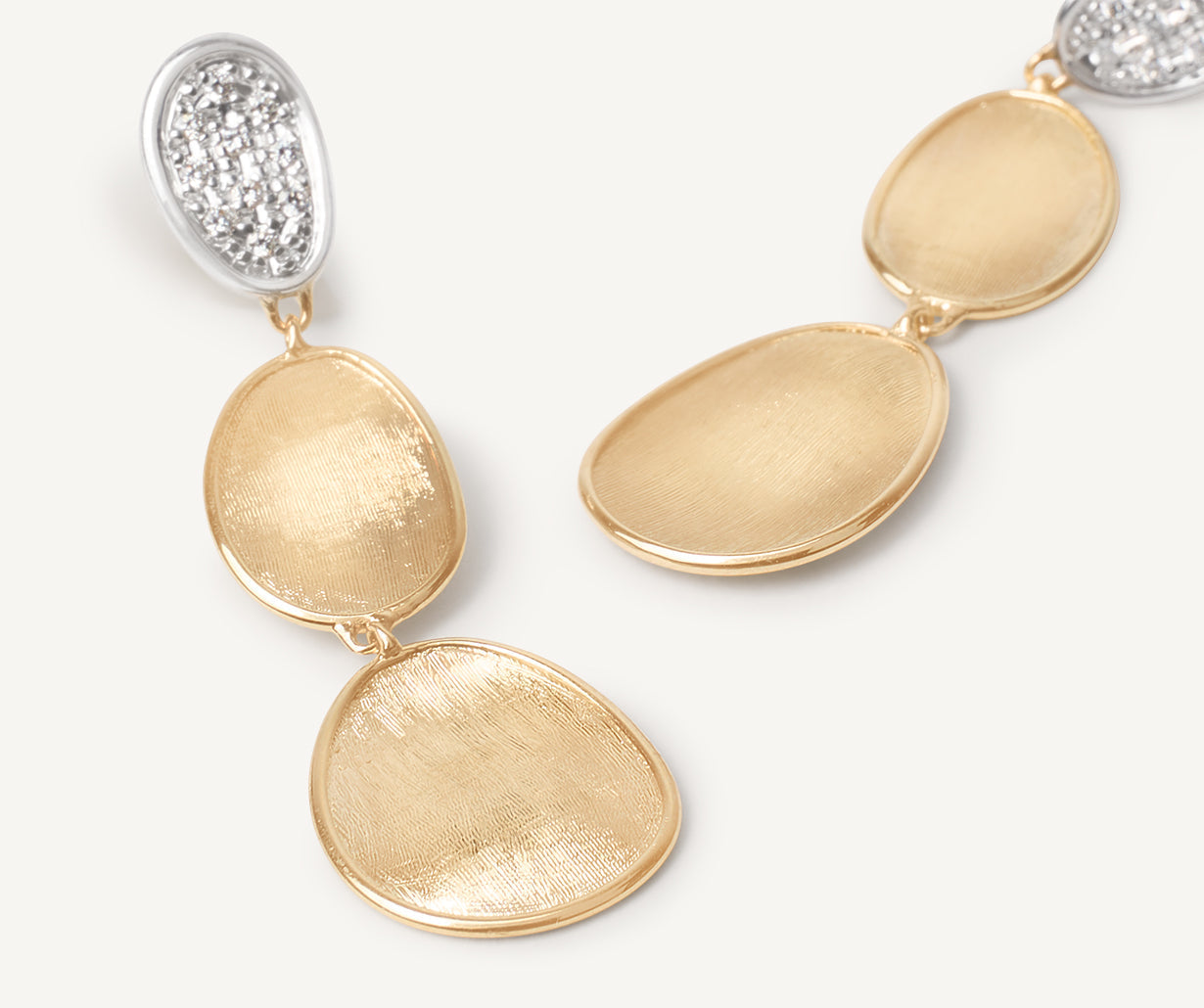 Diamond chandelier earrings, mini