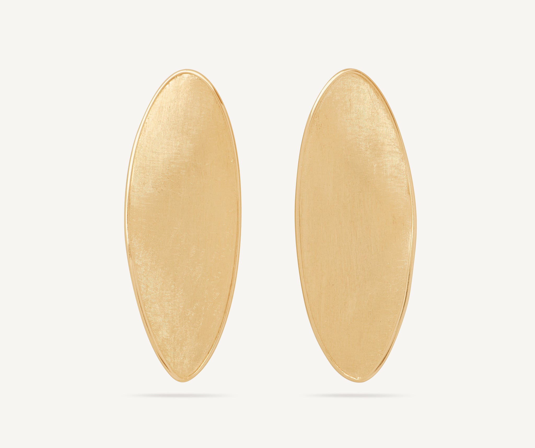 18kt yellow gold statement earrings