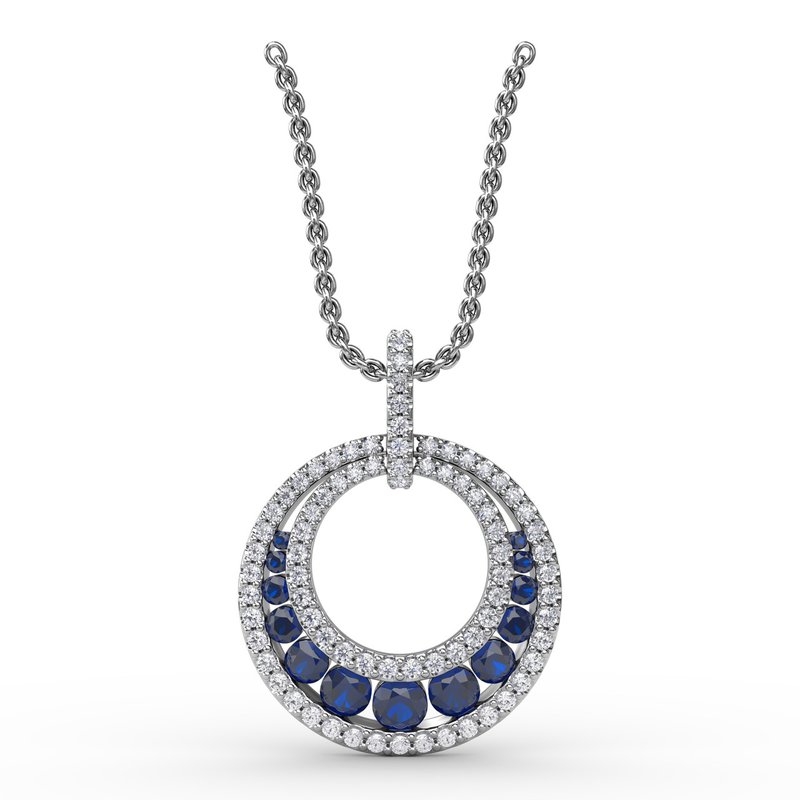 Always and Forever Sapphire Pendant P1535S - TBird
