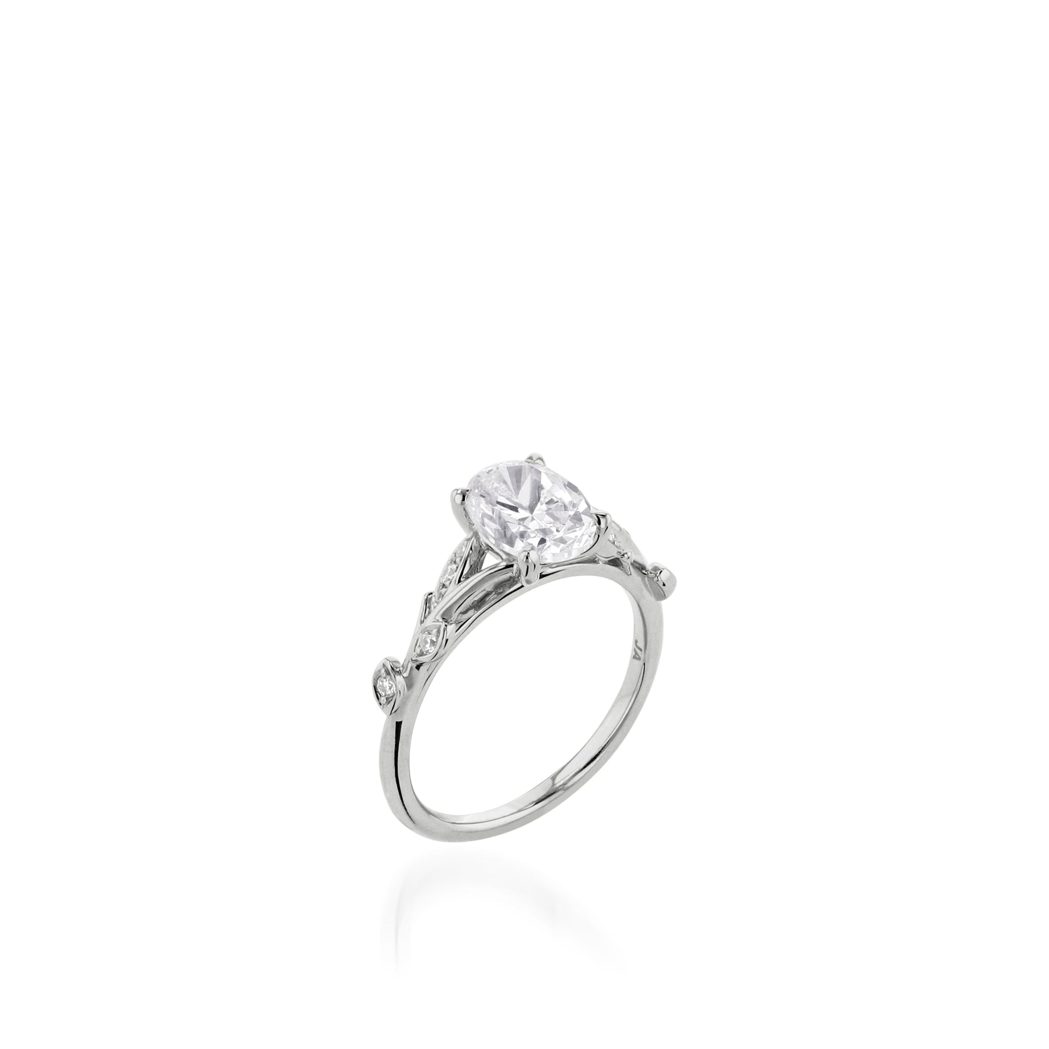 Polly Yellow Gold Engagement Ring