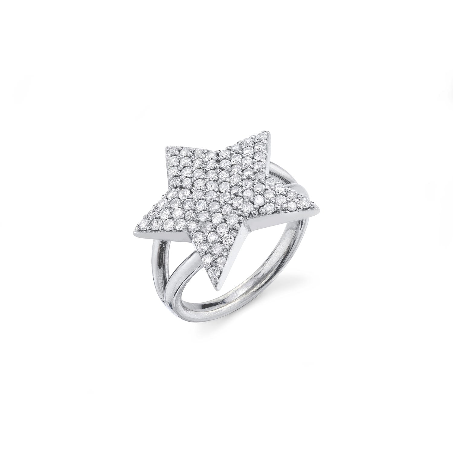 5 Point Diamond Star Ring  R0065-85 - TBird