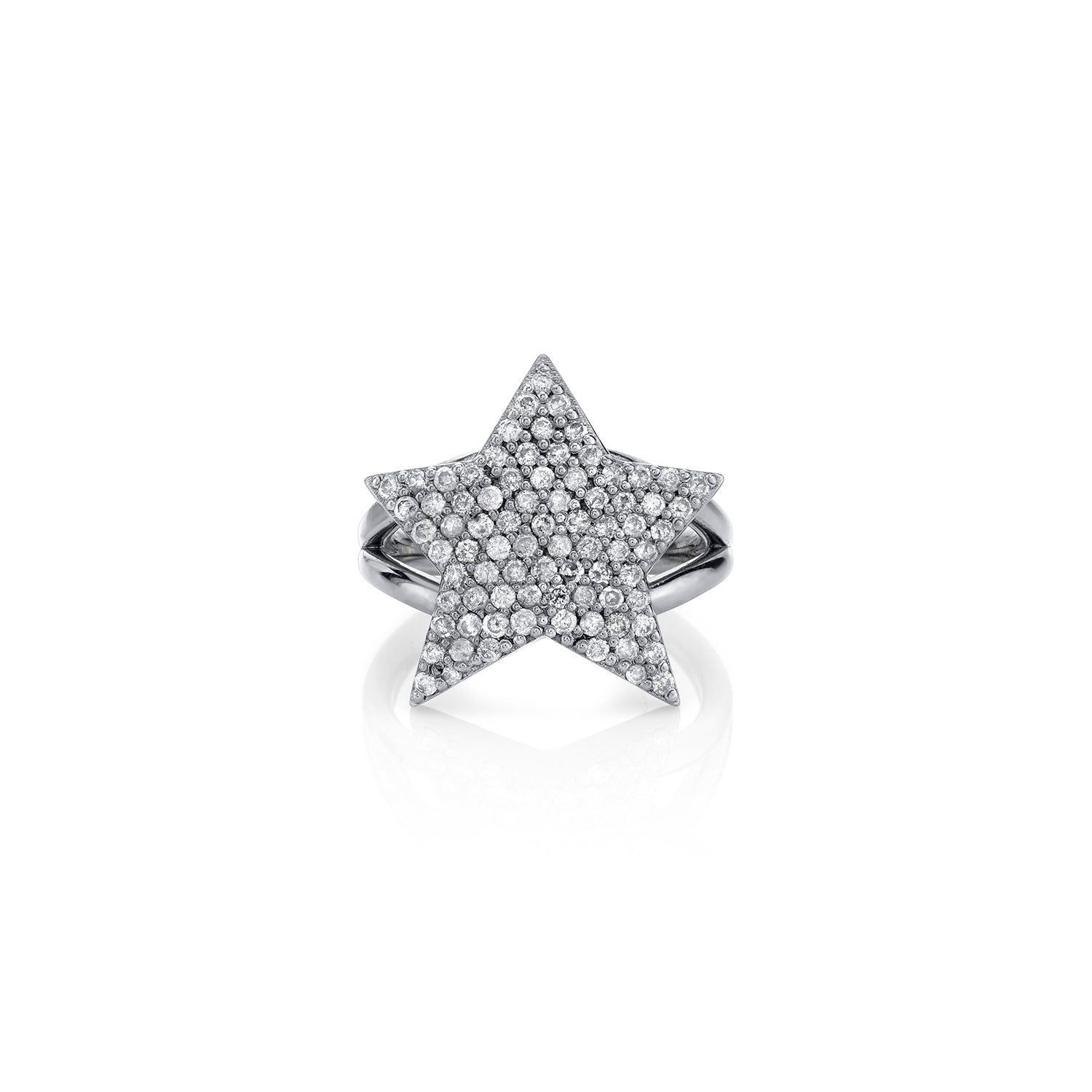 5 Point Diamond Star Ring  R0065-85 - TBird