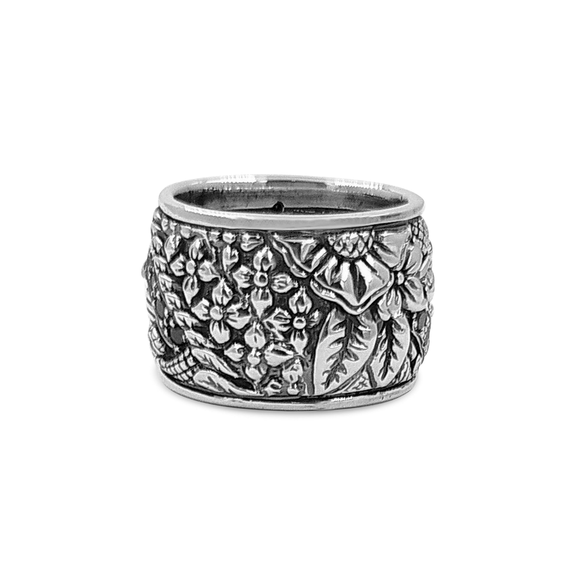 kyoto-black-diamond-0-40ct-ring-in-sterling-silver