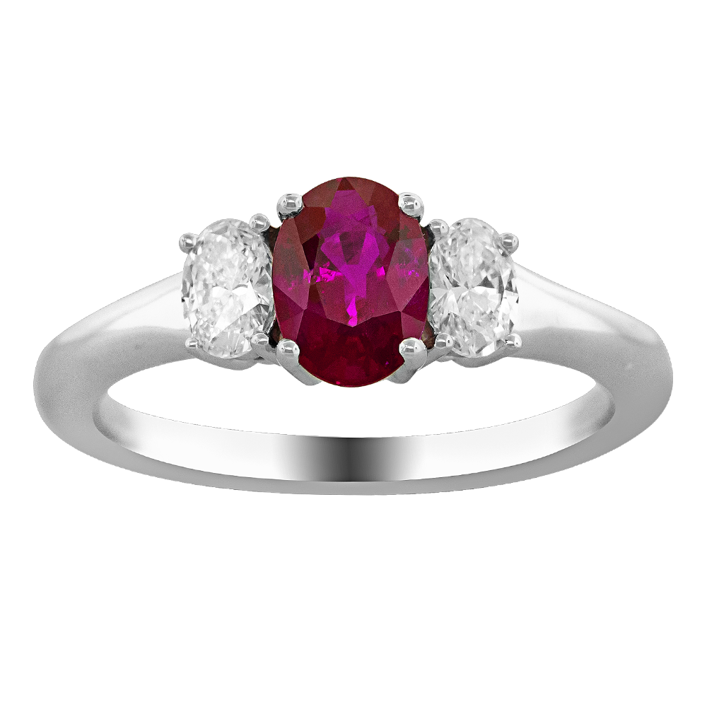 Spark Creation Colored Stone Rings  -  Women's R 6489-R