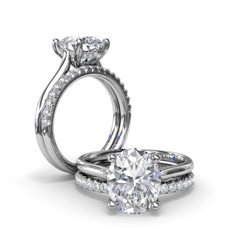 Sparkling Solitaire Diamond Engagement Ring S4151 - TBird