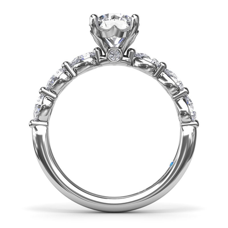 Whimsical Diamond Engagement Ring S4170 - TBird