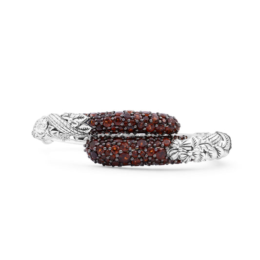 garden-of-stephen-faceted-garnet-open-and-close-bangle-in-sterling-silver