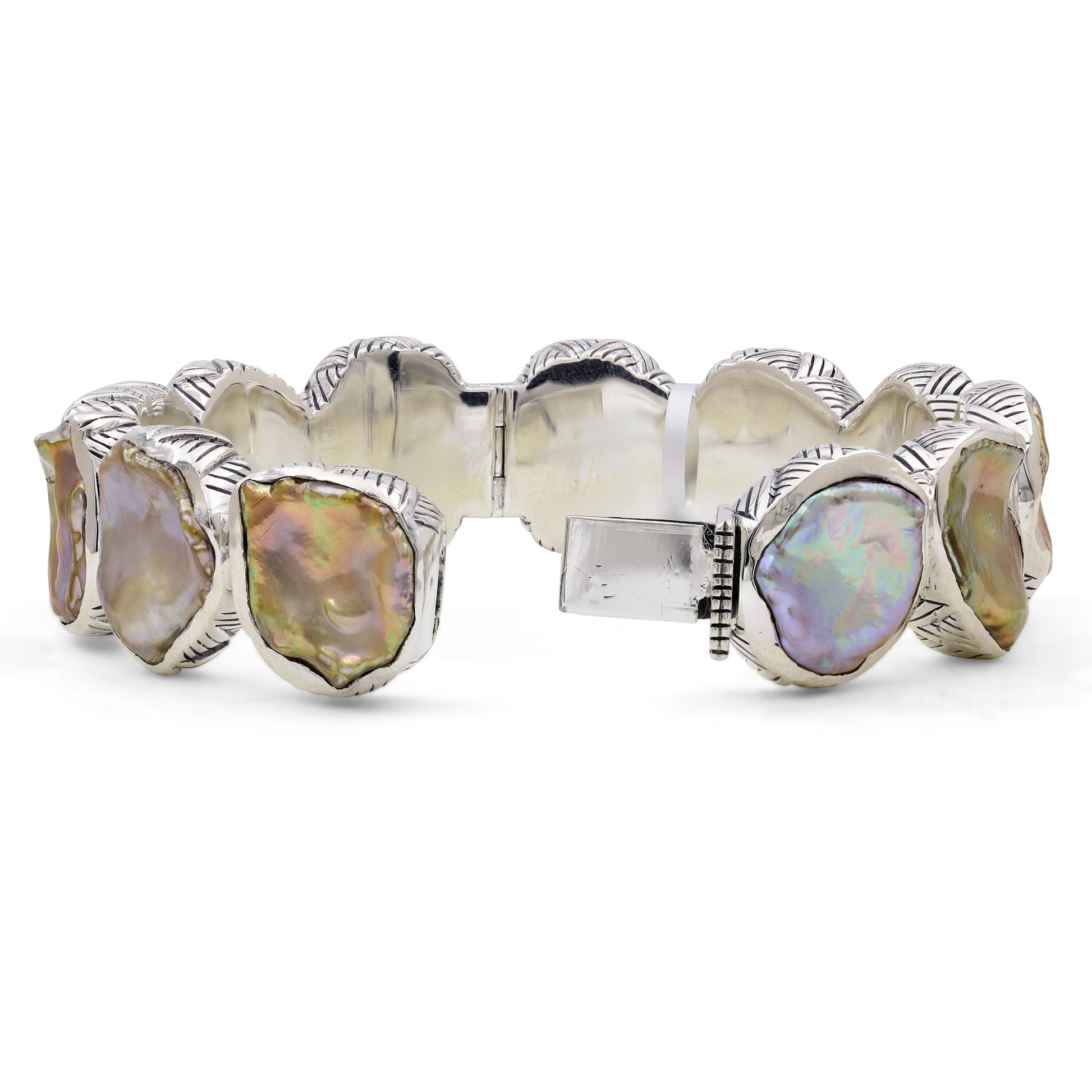 pearlicious-large-natural-coin-pearl-open-and-close-bangle-in-sterling-silver