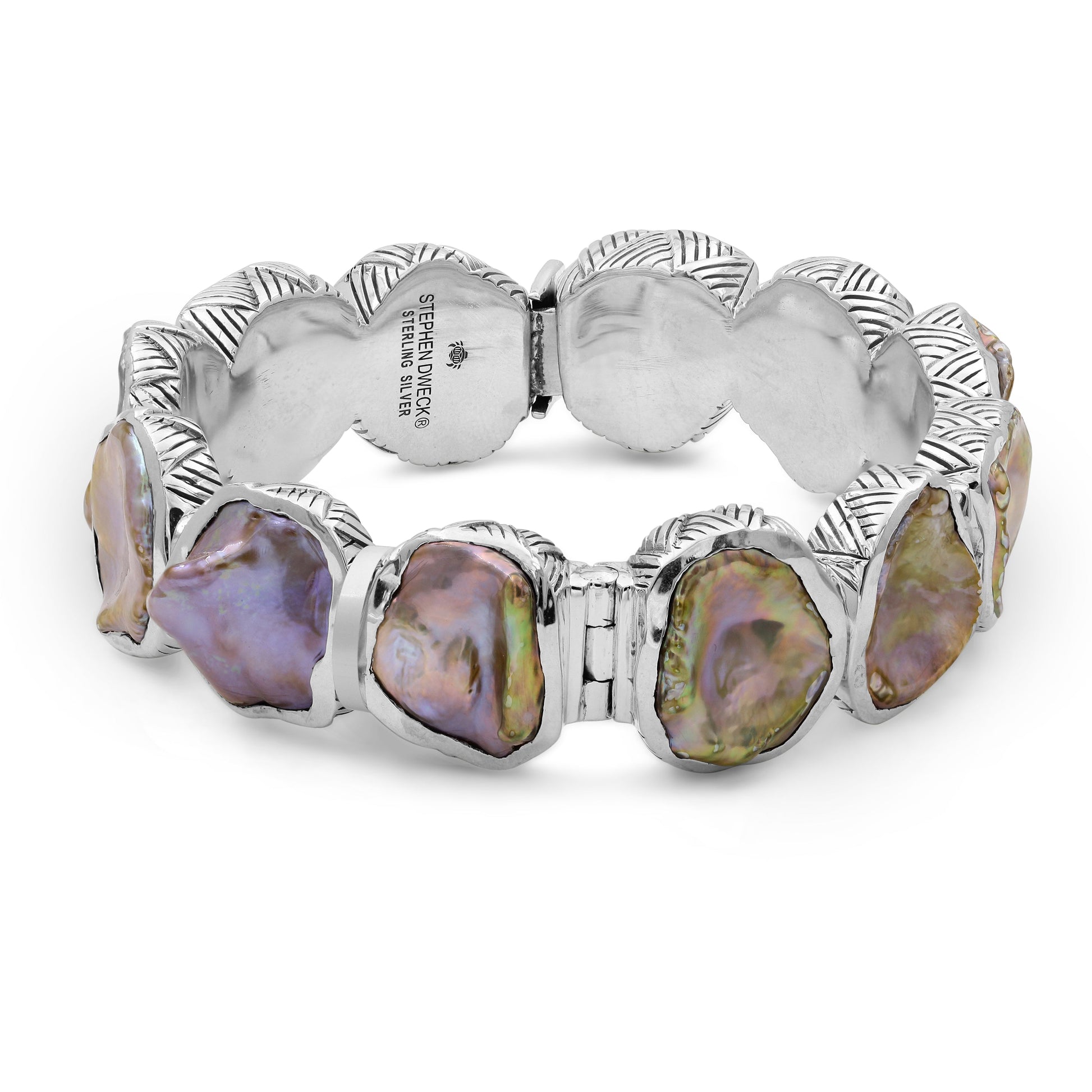 pearlicious-large-natural-coin-pearl-open-and-close-bangle-in-sterling-silver