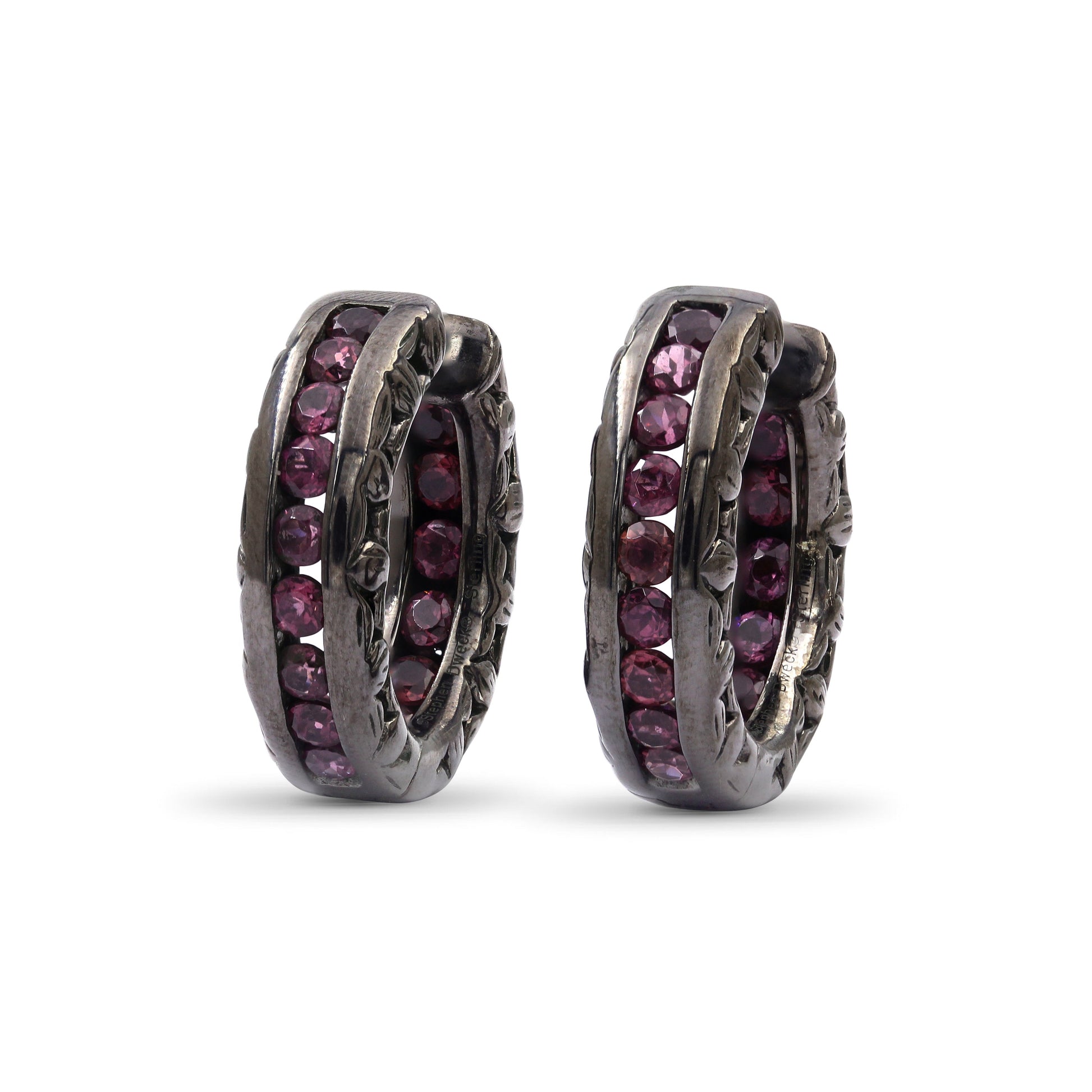 garden-of-stephen-rhodolite-garnet-hoop-earrings-in-sterling-silver