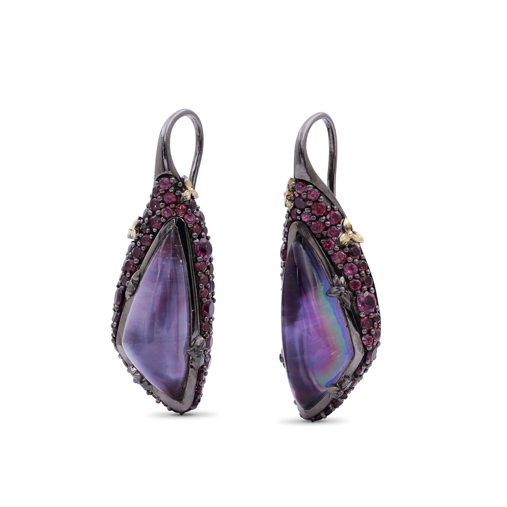 garden-of-stephen-natural-quartz-mother-of-pearl-and-rhodolite-garnet-earrings-in-sterling-silver-with-18k-gold-flowers