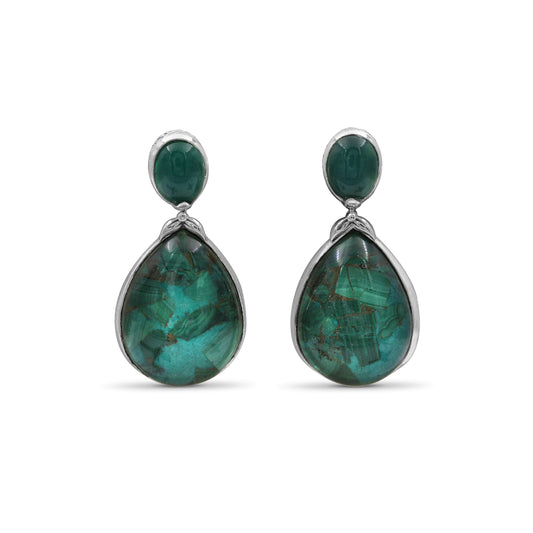 garden-of-stephen-natural-quartz-green-agate-and-malachite-mosaic-earring-in-sterling-silver