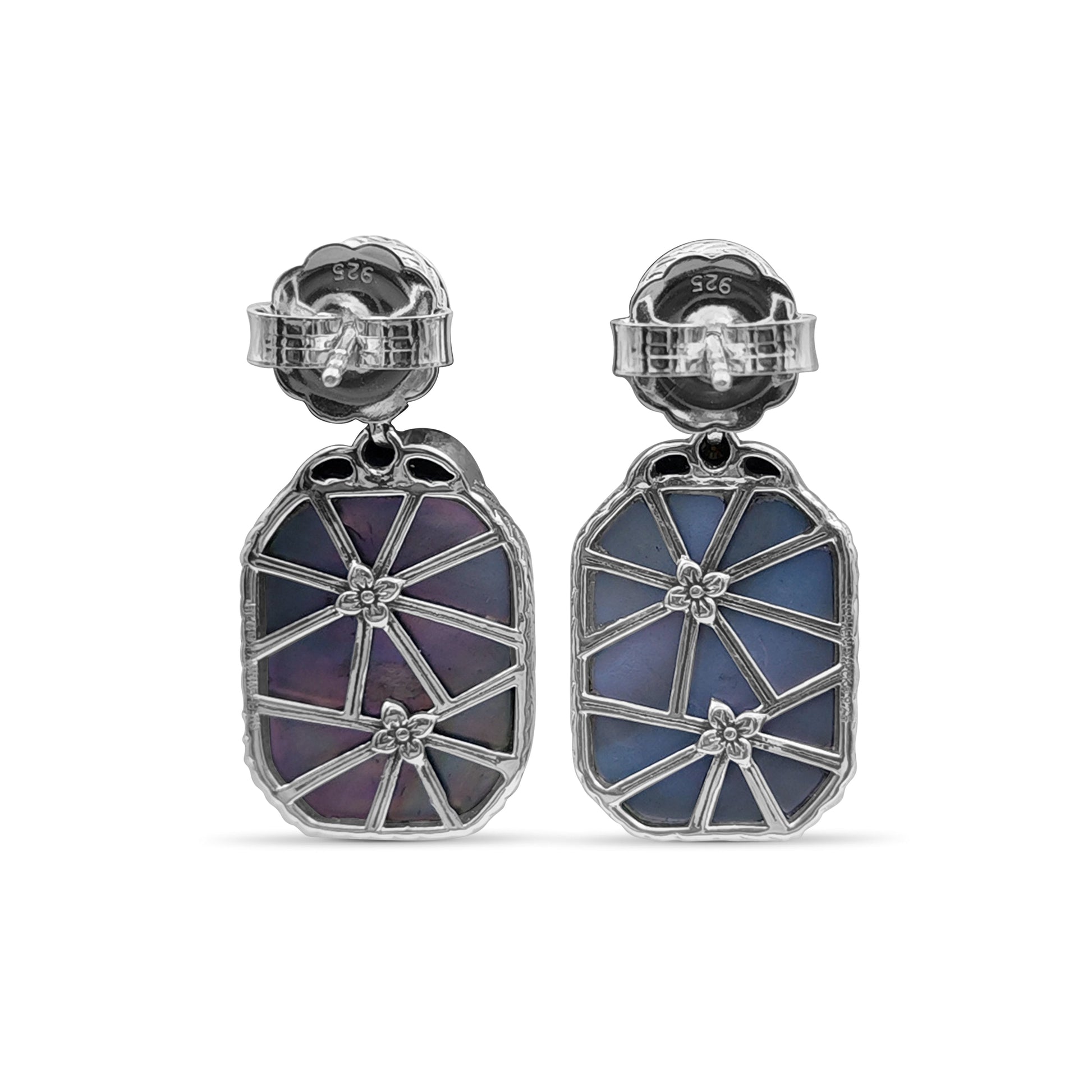 garden-of-stephen-smoky-quartz-mop-hand-tahitian-mop-facet-and-diamond-0-05ct-earring-in-sterling-silver