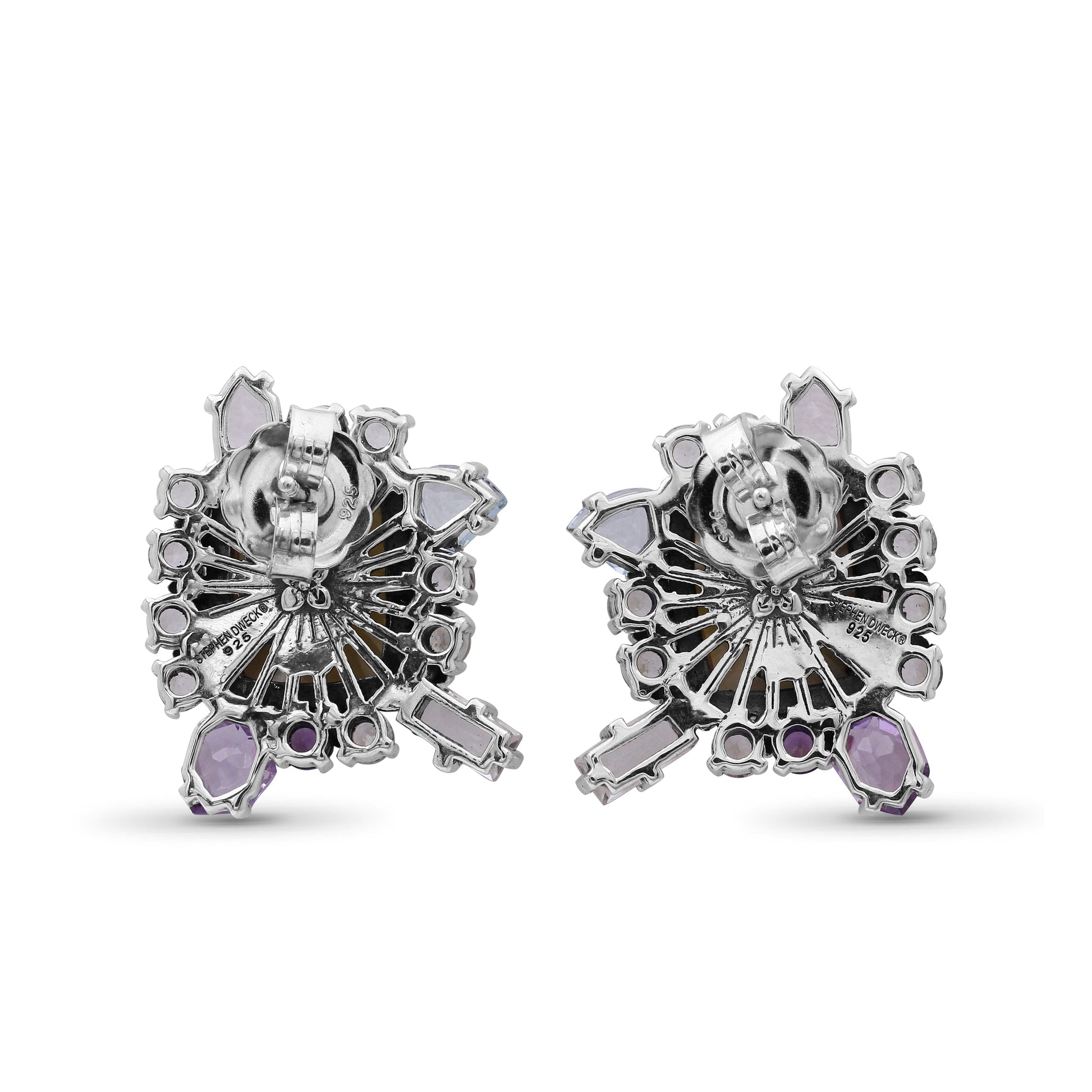 carventurous-hand-carved-mother-of-pearl-lavender-moon-quartz-amethyst-blue-and-white-topaz-earrings-in-sterling-silver