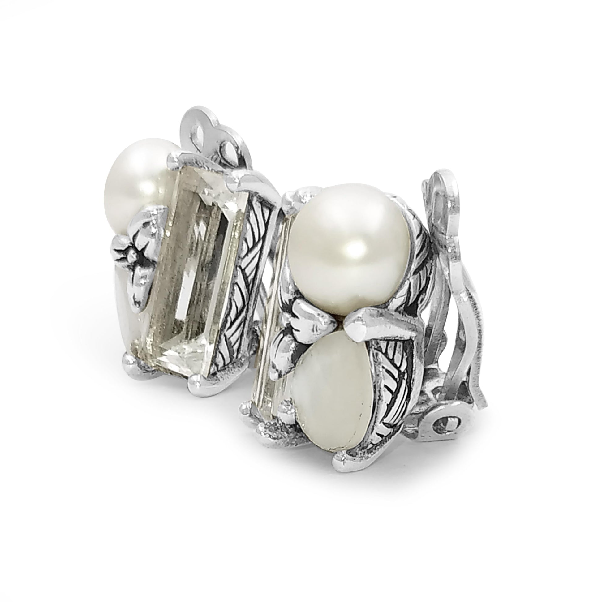 rockragous-faceted-rock-crystal-natural-pearl-mother-of-pearl-set-in-sterling-silver