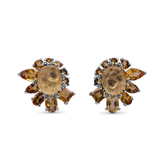 rockrageous-hand-carved-natural-quartz-gold-lining-citrine-smoky-cognac-and-champagne-quartz-earring-in-sterling-silver
