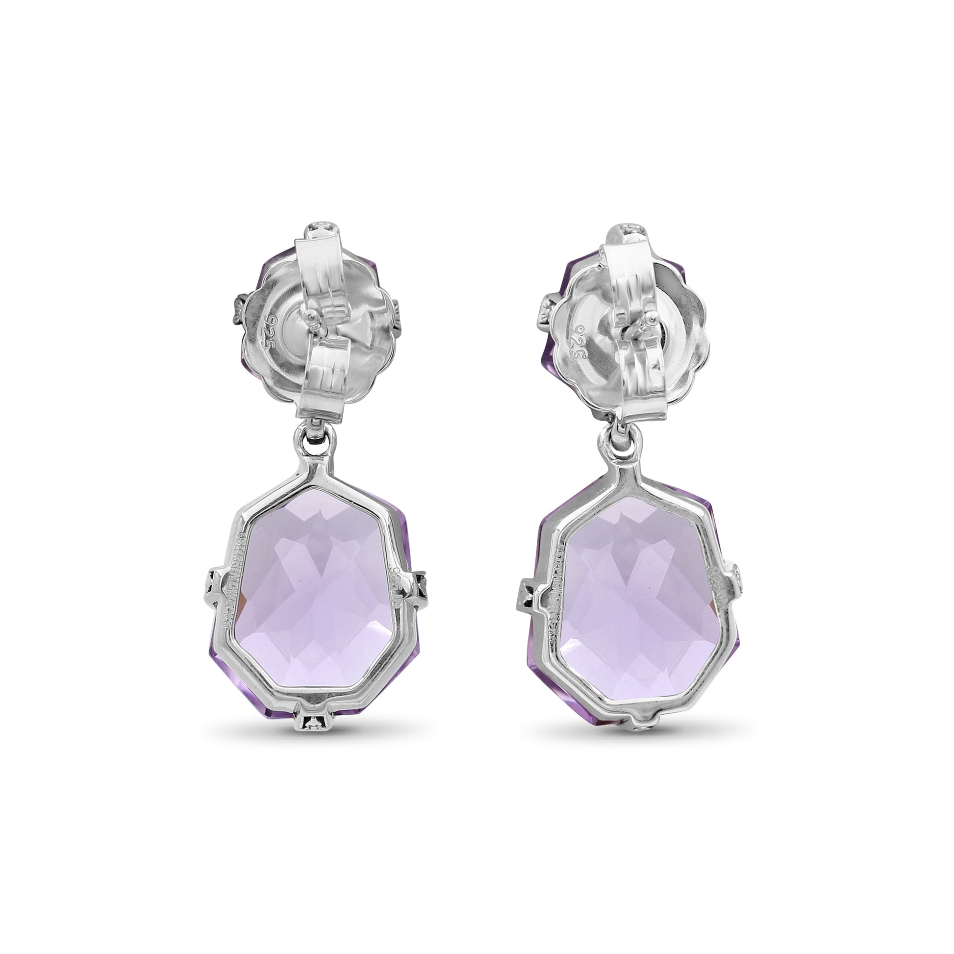 galactical-faceted-galactical-amethyst-double-drop-earrings-in-sterling-silver