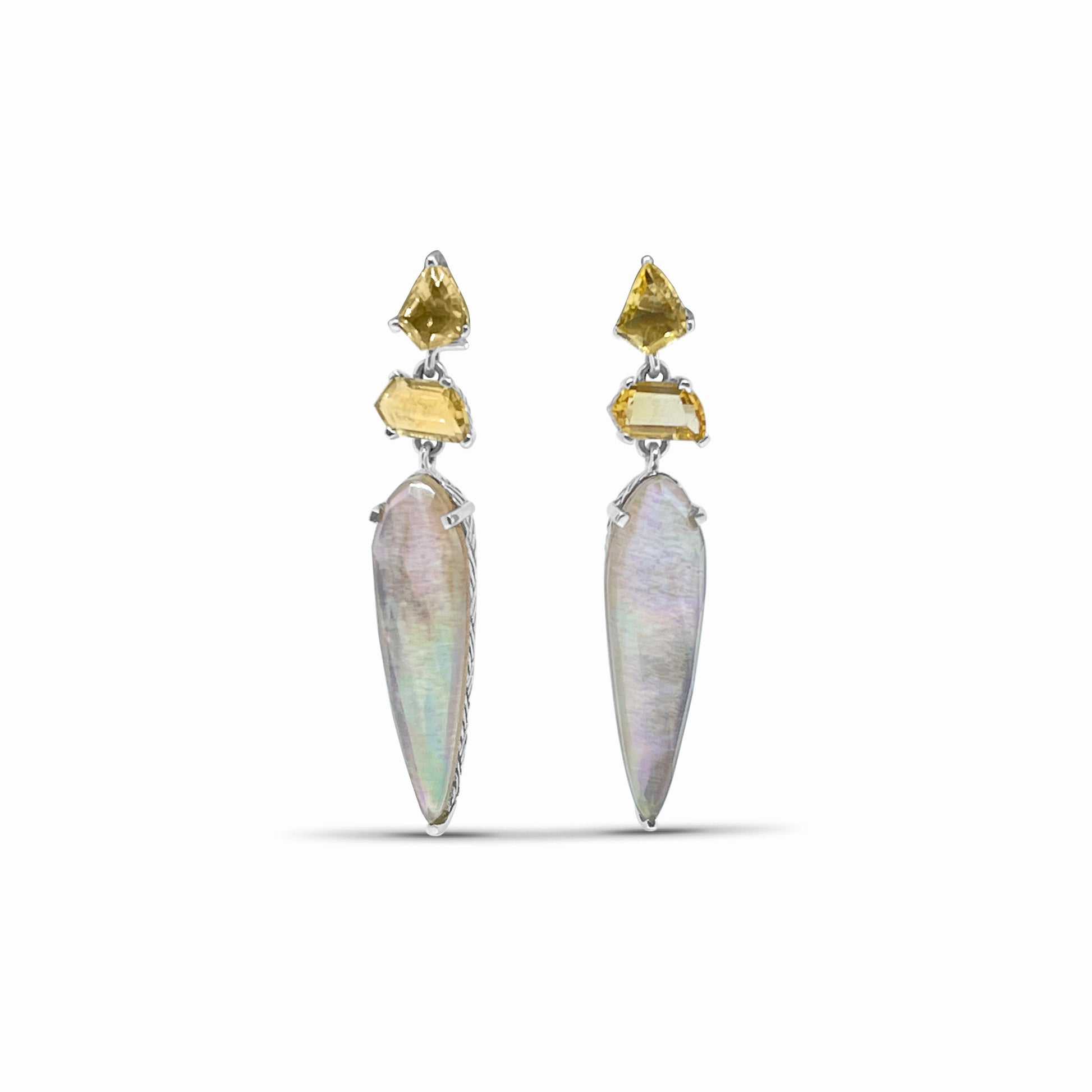 galactical-champagne-and-natural-quartz-mother-of-pearl-and-sunstone-earrings-in-sterling-silver