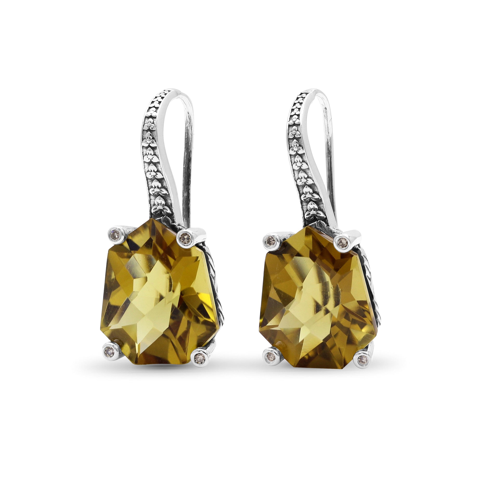 galactical-champagne-quartz-and-champagne-diamond-galactical-earrings-in-sterling-silver