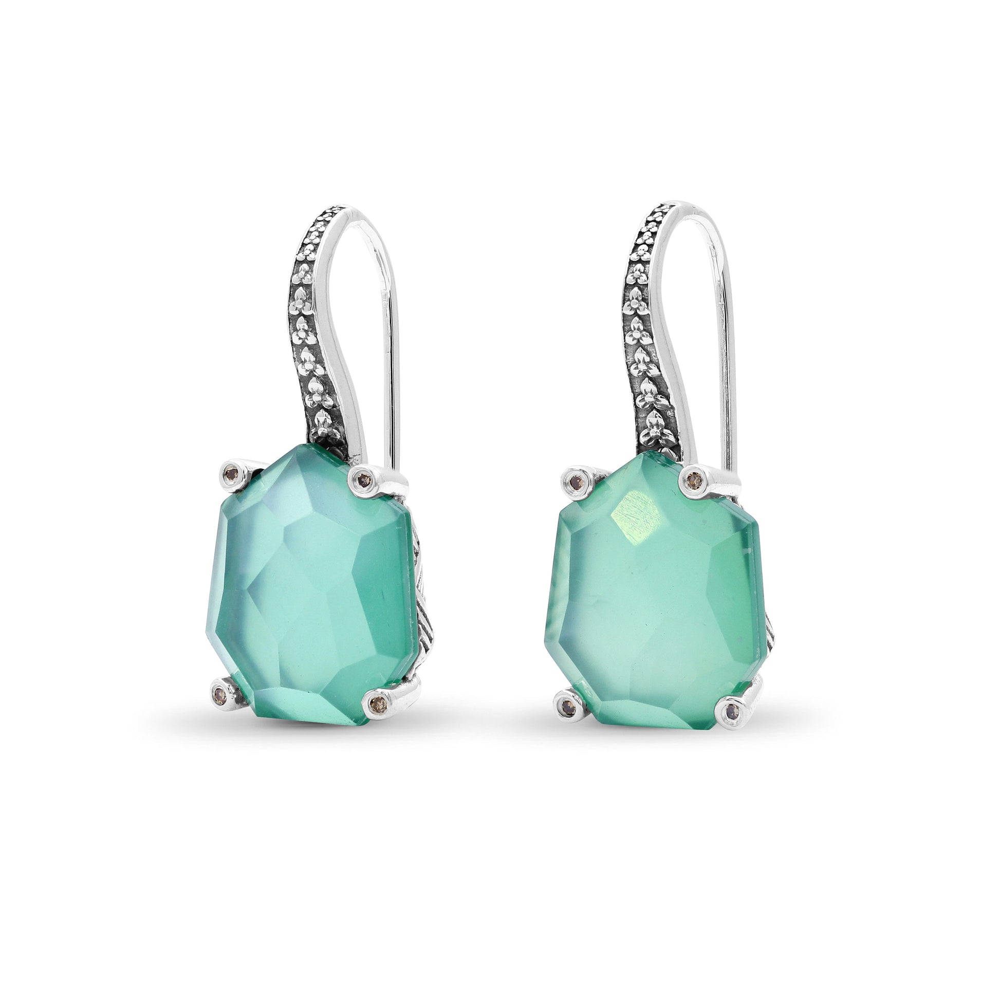 galactical-faceted-natural-quartz-mother-of-pearl-agate-and-champagne-diamond-earrings-in-sterling-silver