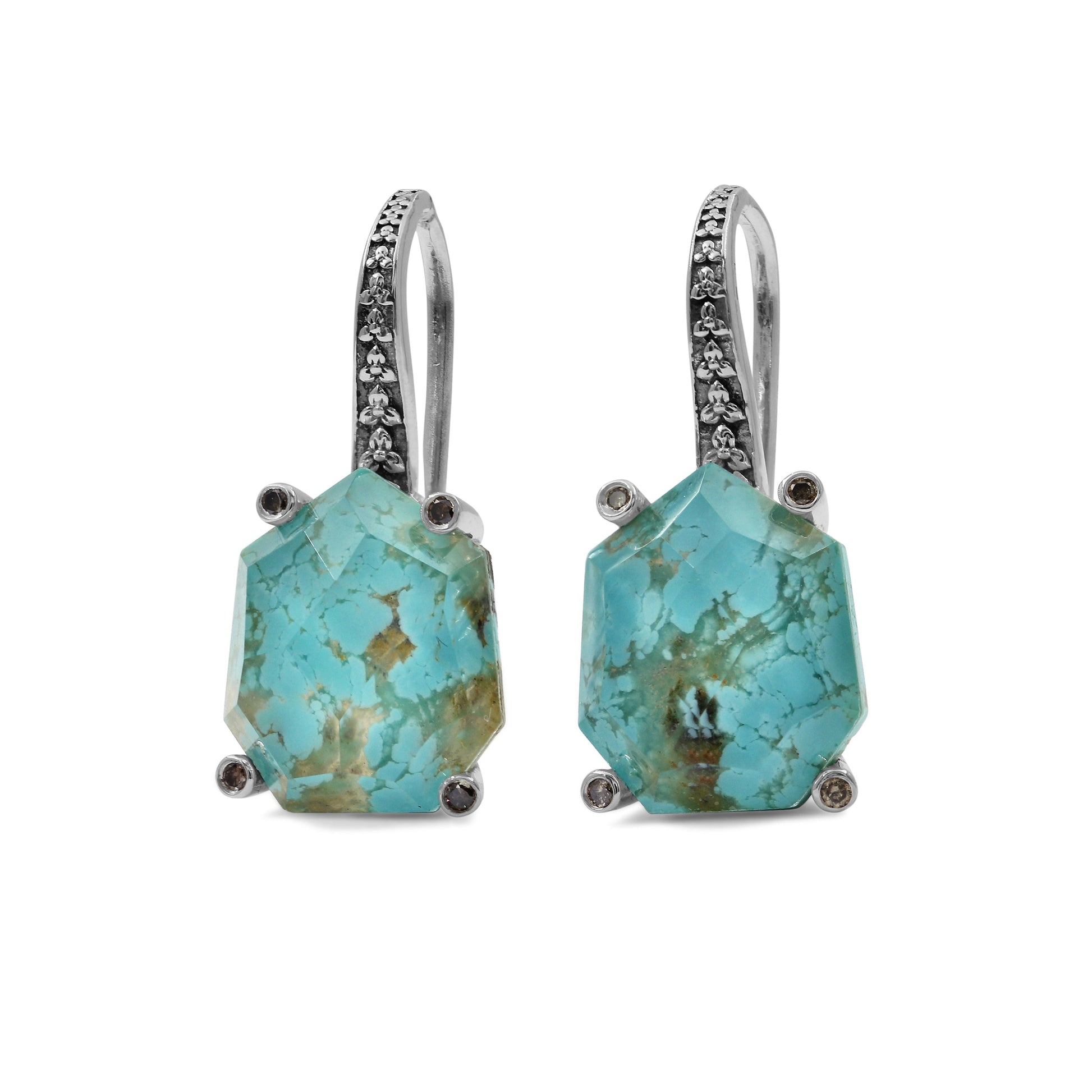 galactical-faceted-natural-quartz-turquoise-and-champagne-diamond-earrings-in-sterling-silver
